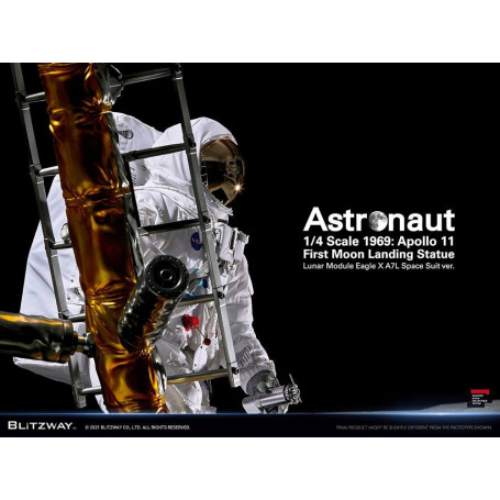Blitzway - Astronaut Apollo 11: LM-5 A7L ver. 1/4 - Hybrid Superb Scale