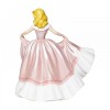 Disney Haute Couture - Cinderella in pink dress