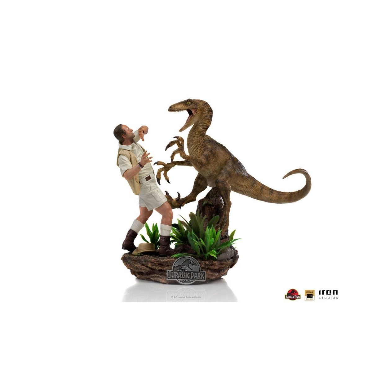 Iron Studios - Clever Girl - Jurassic Park 1/10 Deluxe Art Scale