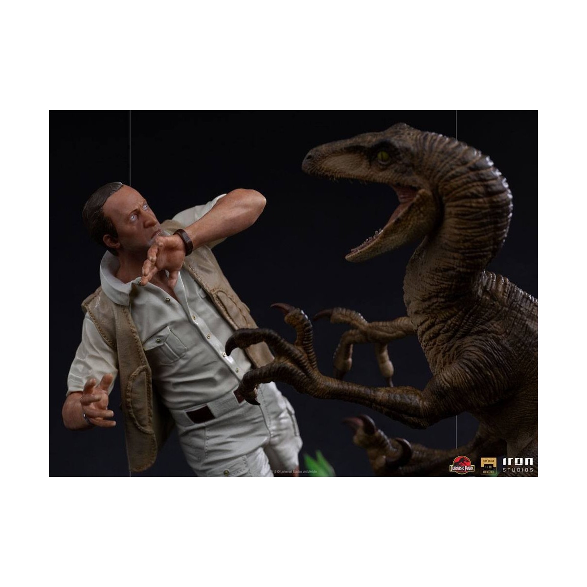 Iron Studios - Clever Girl - Jurassic Park 1/10 Deluxe Art Scale