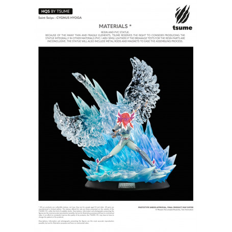 Tsume Statue HQS Saint Seiya - Swan Hyoga - Cygnus Hyoga