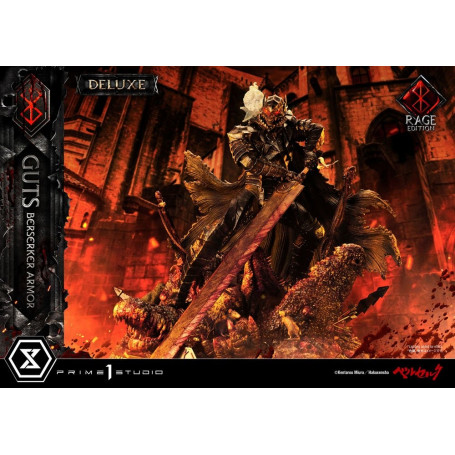 Prime 1 Studio Berserk - Guts Berserker Armor "Rage Edition" 1/4 - Deluxe Version