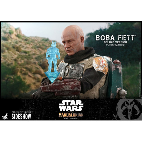 Hot Toys Star Wars The Mandalorian Boba Fett Deluxe Version 1/6 Movie Masterpiece