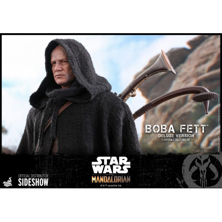Hot Toys Star Wars The Mandalorian Boba Fett Deluxe Version 1/6 Movie Masterpiece