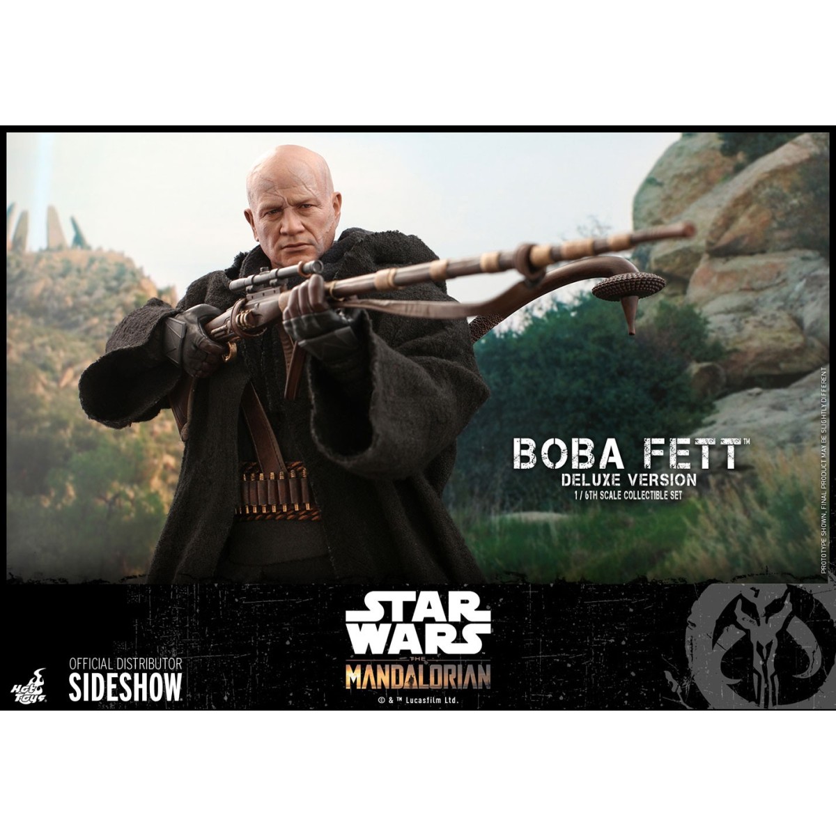 Hot Toys Star Wars The Mandalorian Boba Fett Deluxe Version 1/6 Movie Masterpiece