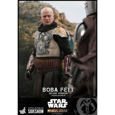 Hot Toys Star Wars The Mandalorian Boba Fett Deluxe Version 1/6 Movie Masterpiece