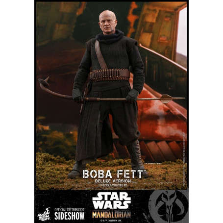 Hot Toys Star Wars The Mandalorian Boba Fett Deluxe Version 1/6 Movie Masterpiece
