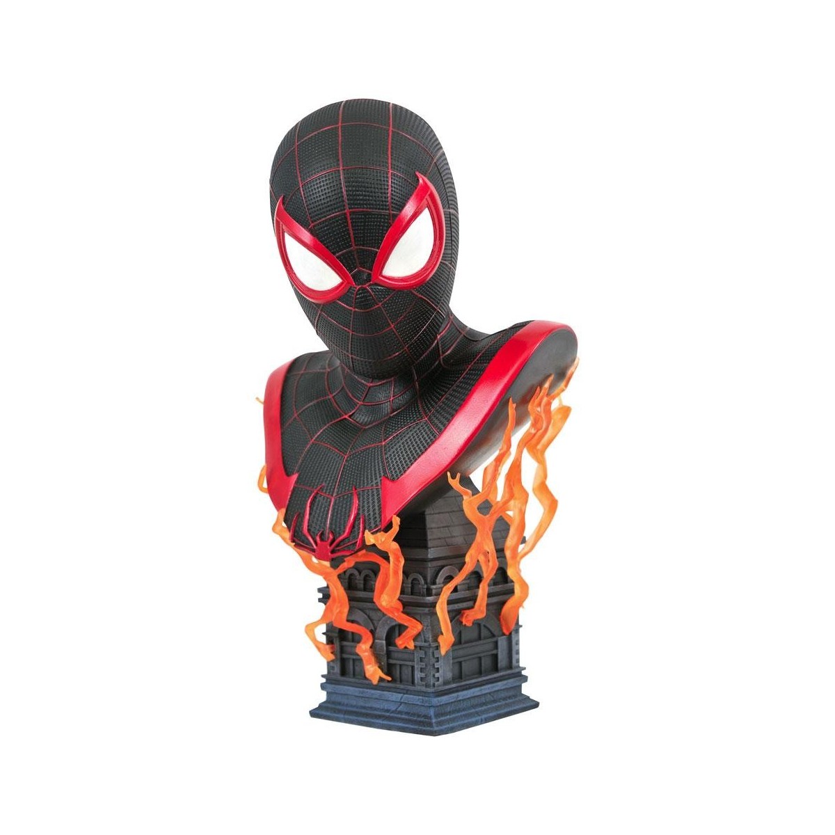 Diamond Select Toys - Gamerverse Miles Morales Bust - LEGENDS IN 3D - Marvel