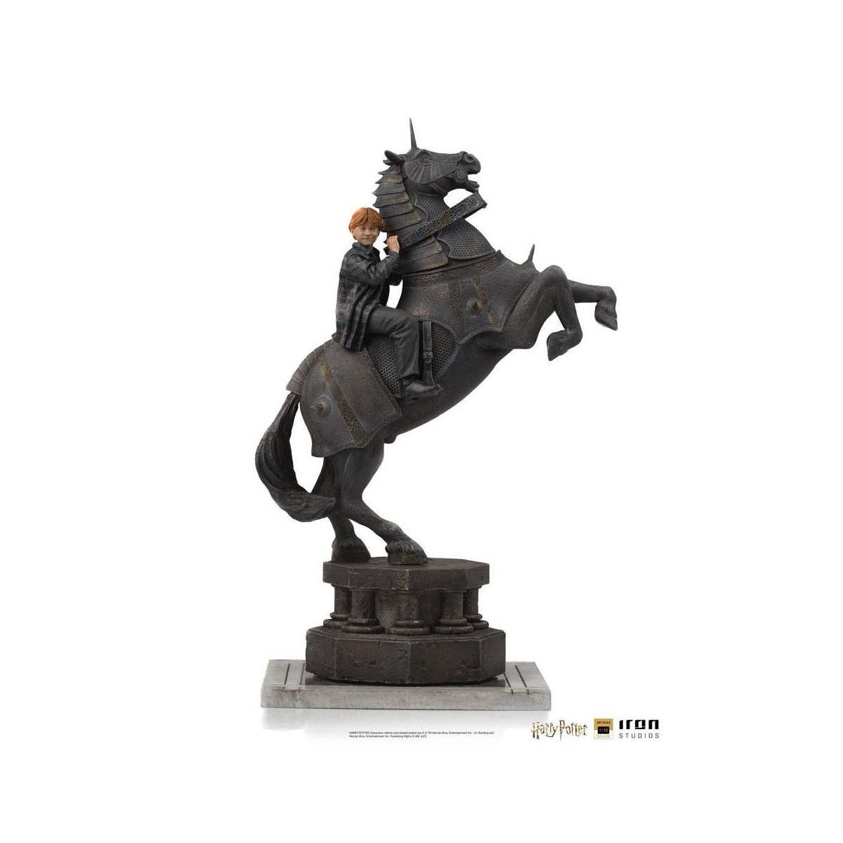 Iron Studios - Harry Potter - Ron Weasley at the Wizard Chess BDS Deluxe Art Scale 1/10
