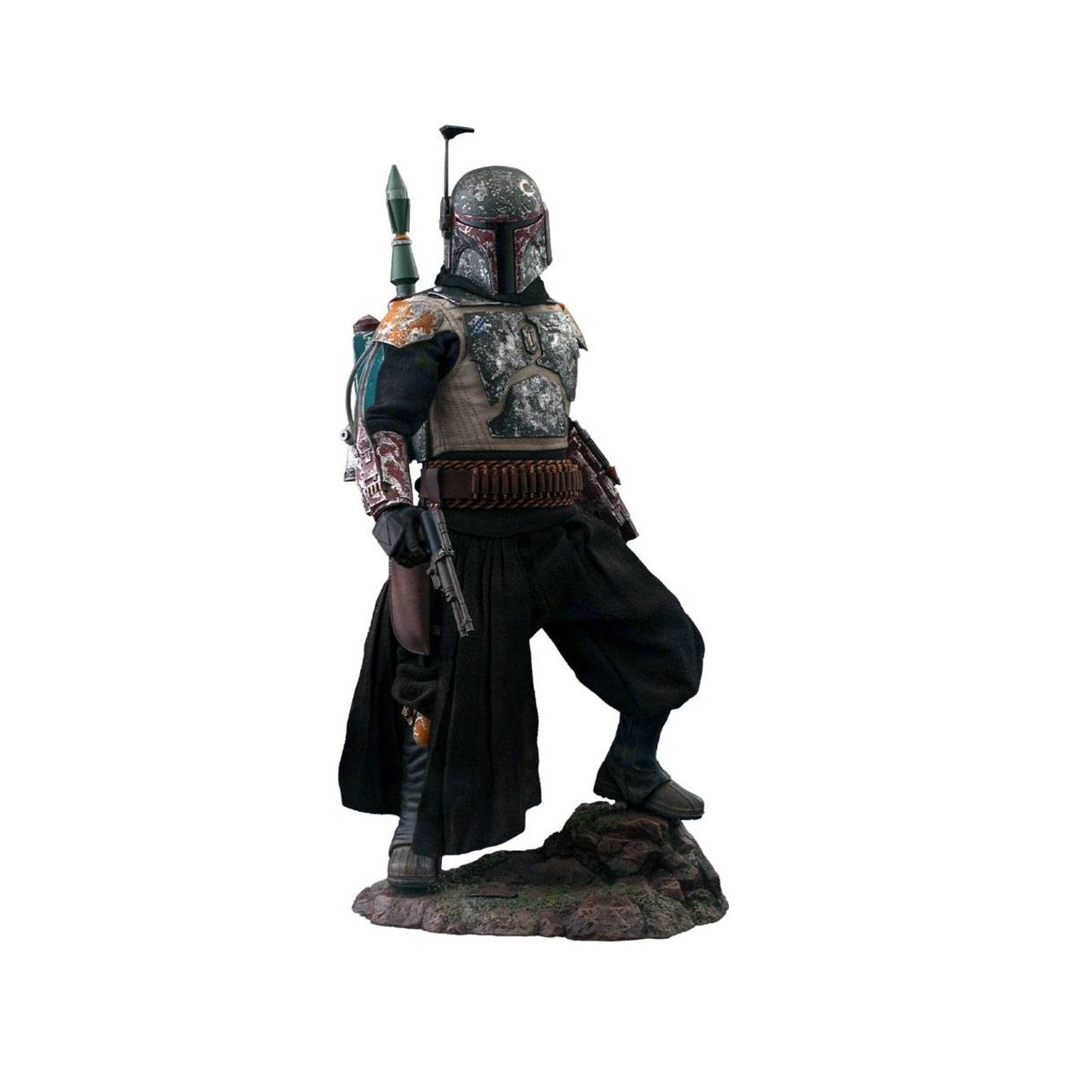 Hot Toys Star Wars The Mandalorian Boba Fett Deluxe Version 1/6 Movie Masterpiece