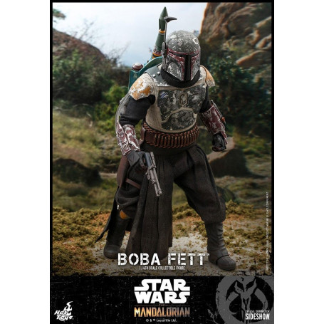 Hot Toys Star Wars The Mandalorian Boba Fett Deluxe Version 1/6 Movie Masterpiece