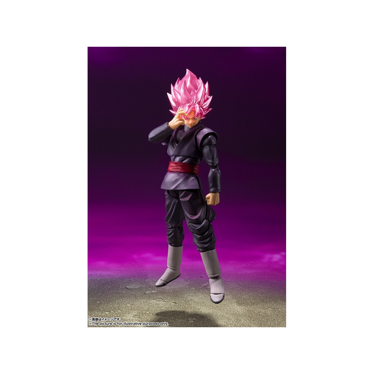 Bandai Tamashii - DRAGON BALL - GOKU BLACK SUPER SAIYAN ROSE (Regular Event Exclusive color) - SHF SHFiguarts