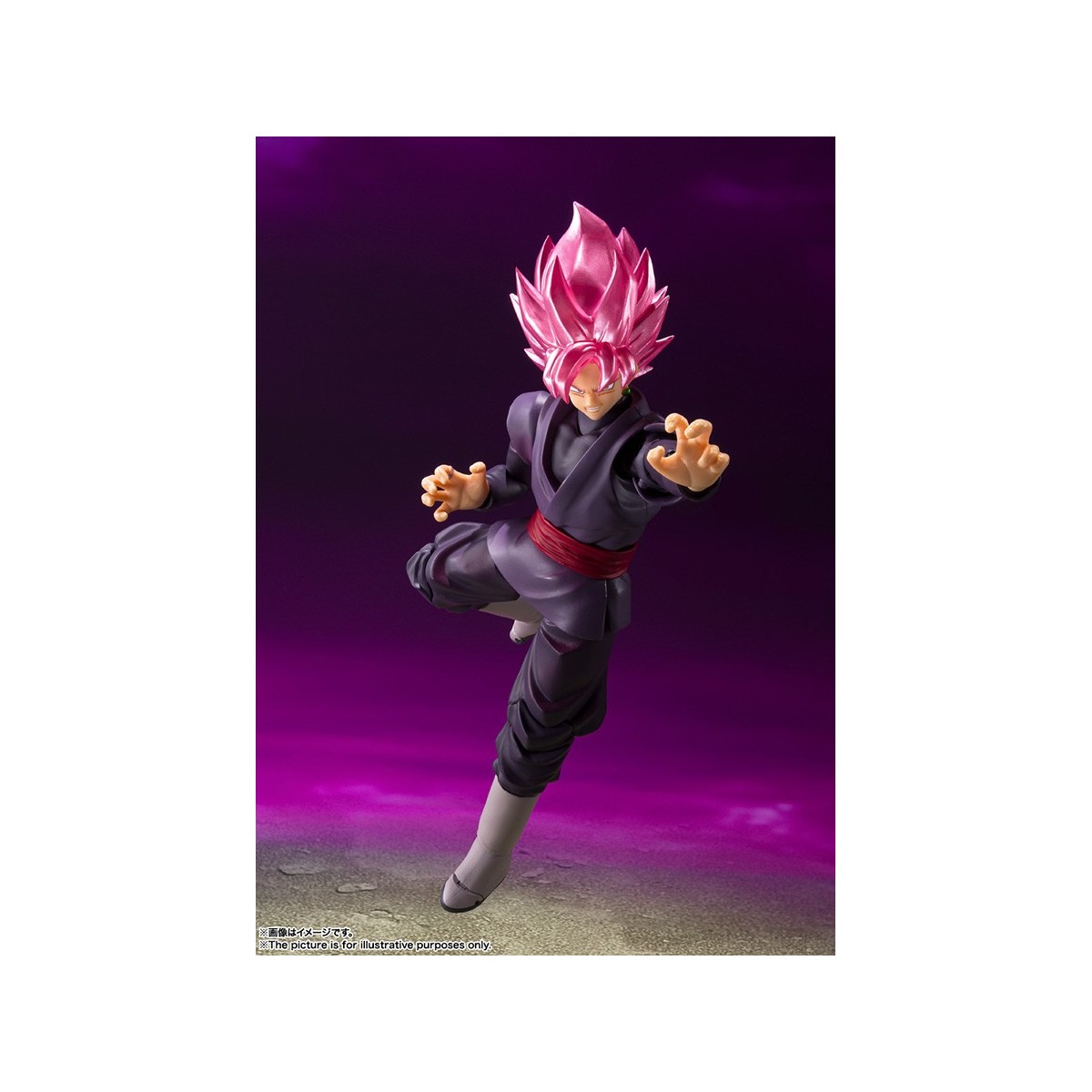 Bandai Tamashii - DRAGON BALL - GOKU BLACK SUPER SAIYAN ROSE (Regular Event Exclusive color) - SHF SHFiguarts