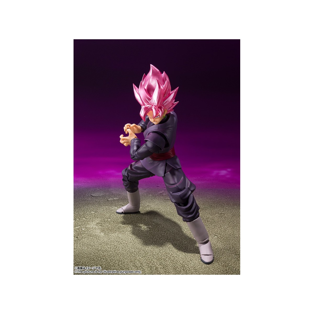 Bandai Tamashii - DRAGON BALL - GOKU BLACK SUPER SAIYAN ROSE (Regular Event Exclusive color) - SHF SHFiguarts