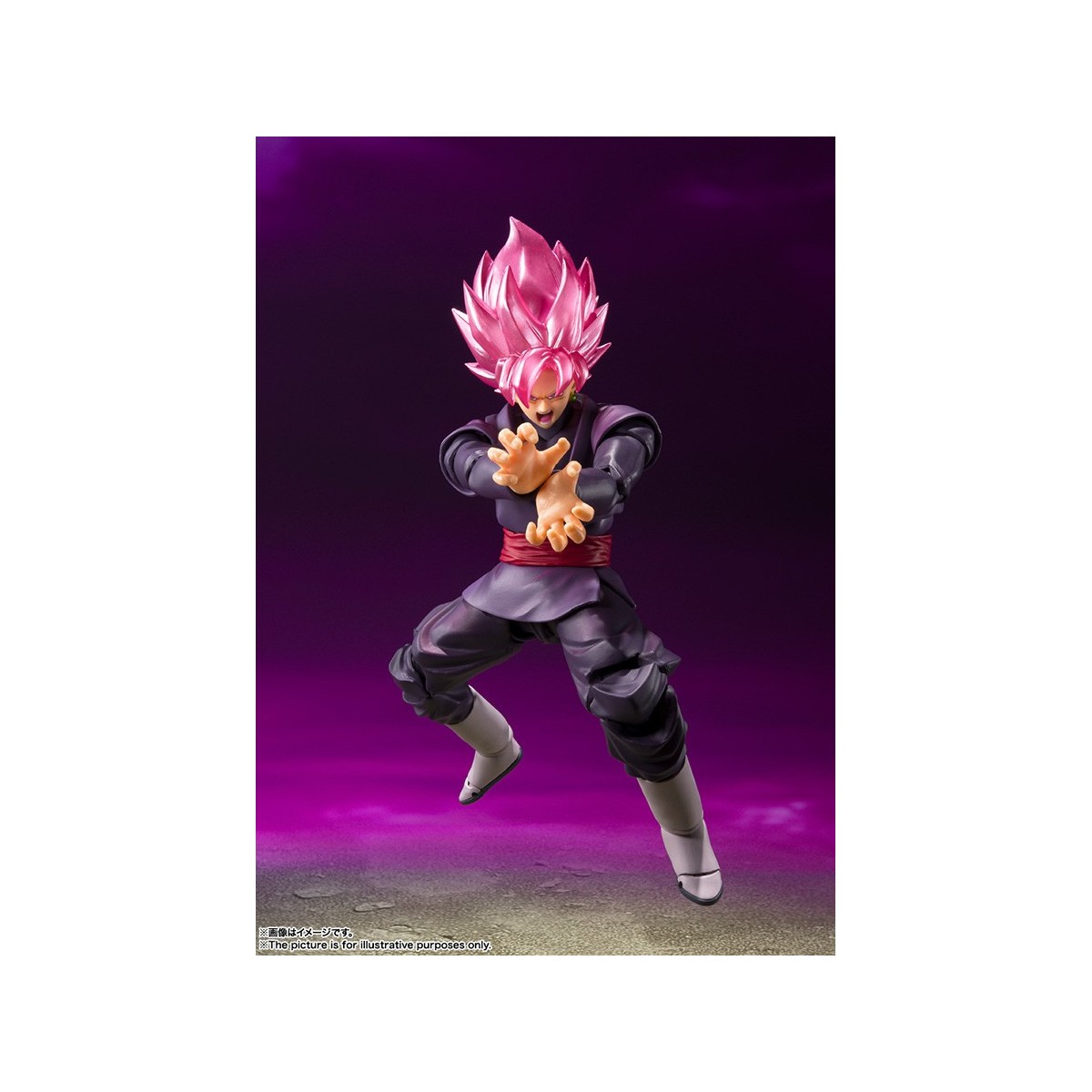 Bandai Tamashii - DRAGON BALL - GOKU BLACK SUPER SAIYAN ROSE (Regular Event Exclusive color) - SHF SHFiguarts