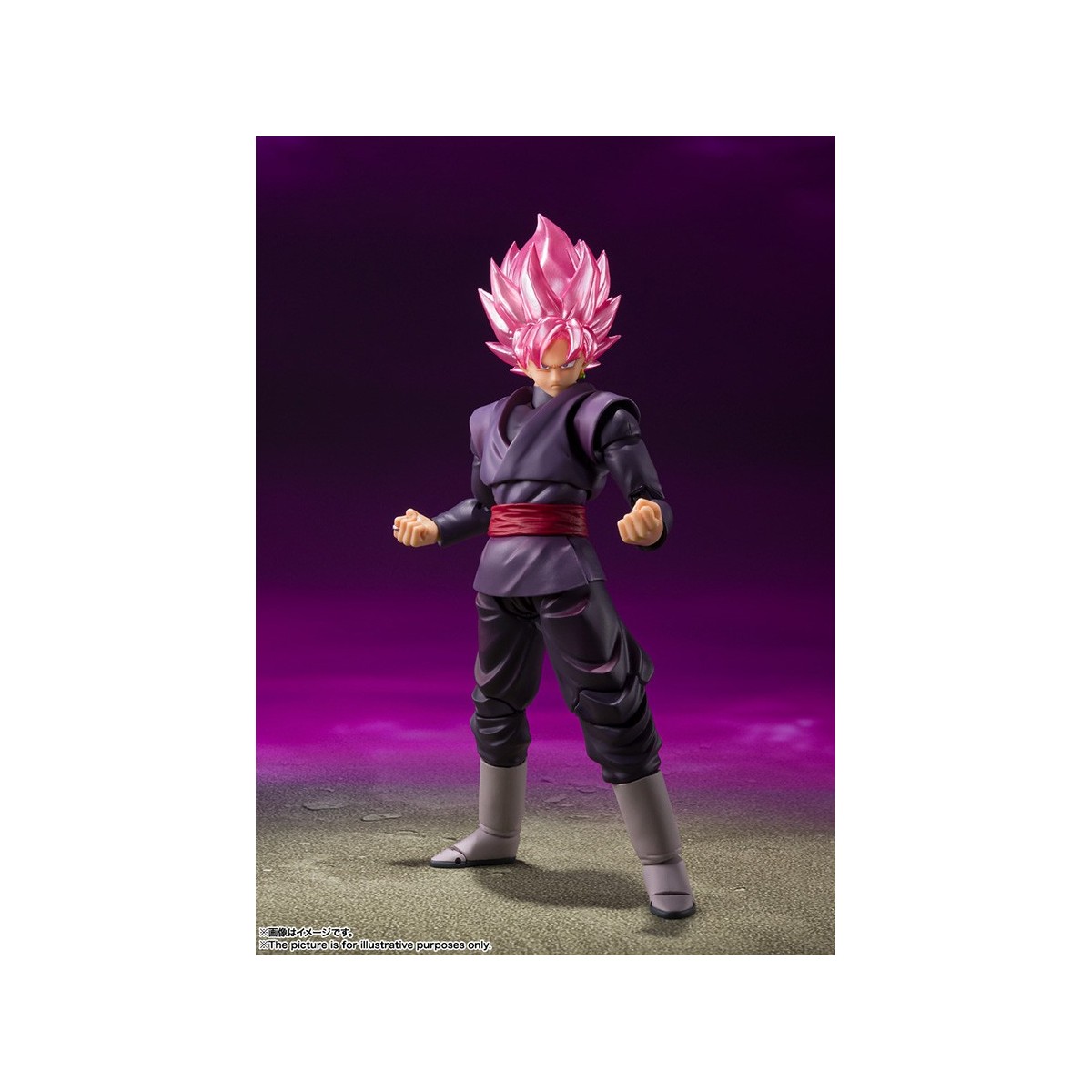 Bandai Tamashii - DRAGON BALL - GOKU BLACK SUPER SAIYAN ROSE (Regular Event Exclusive color) - SHF SHFiguarts