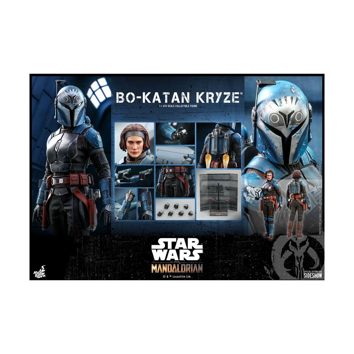 Hot Toys Star Wars The Mandalorian Bo-Katan Kryze 1/6 Movie Masterpiece