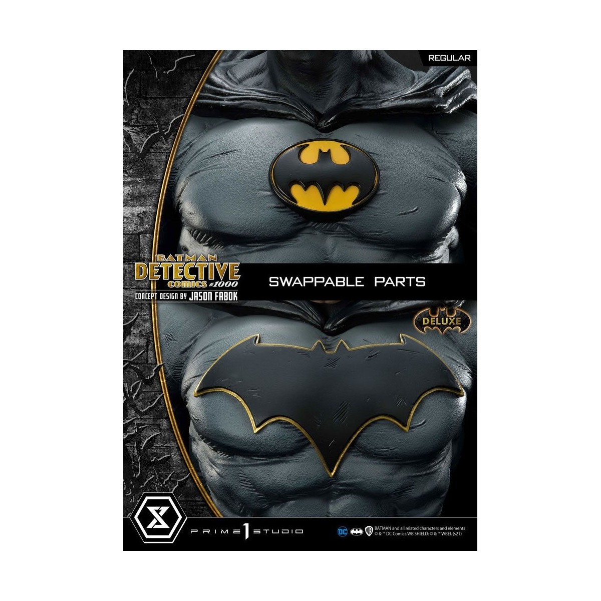 Prime 1 Studio - Batman Detective Comics 1000 Concept Design by Jason Fabok DX Bonus Ver