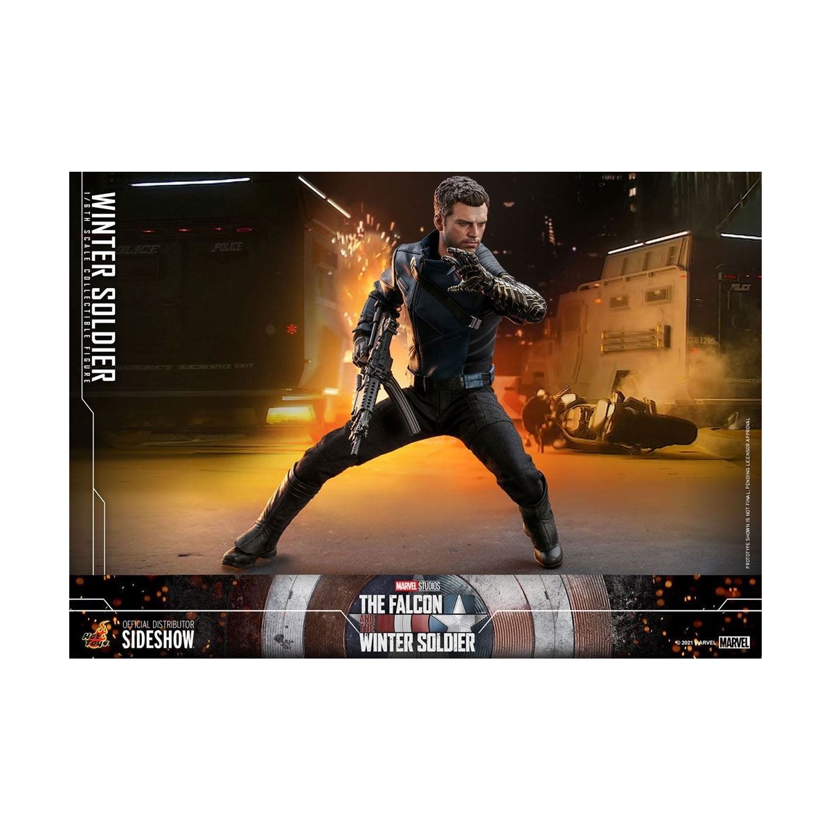 Hot Toys Marvel - Winter Soldier 1/6 - The Falcon and The Winter Soldier