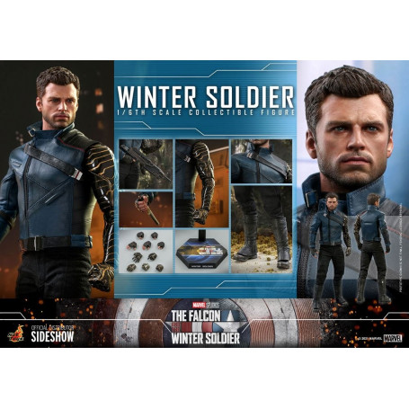 Hot Toys Marvel - Winter Soldier 1/6 - The Falcon and The Winter Soldier