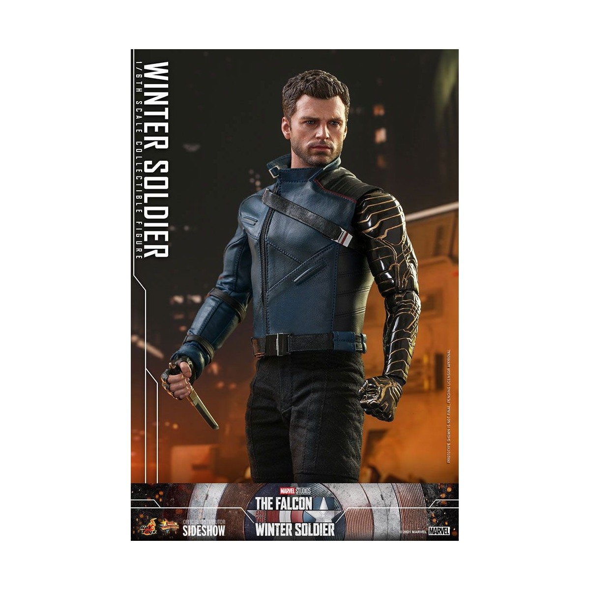 Hot Toys Marvel - Winter Soldier 1/6 - The Falcon and The Winter Soldier