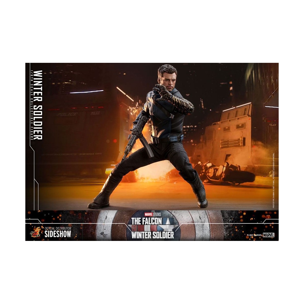 Hot Toys Marvel - Winter Soldier 1/6 - The Falcon and The Winter Soldier