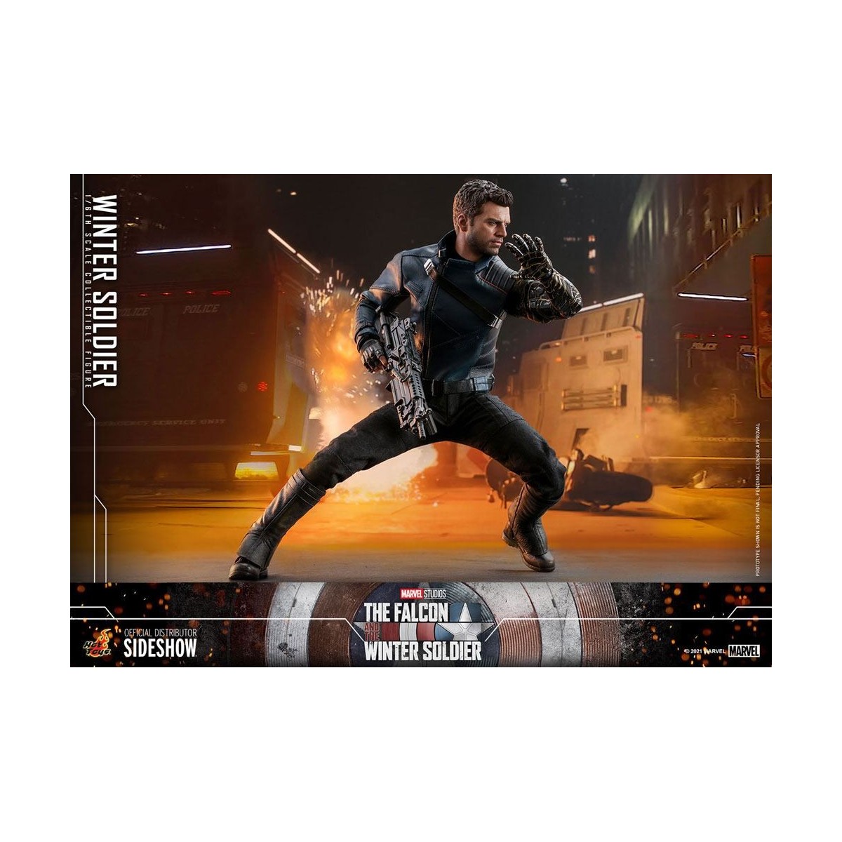 Hot Toys Marvel - Winter Soldier 1/6 - The Falcon and The Winter Soldier