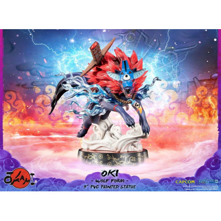 First 4 Figures Okami - OKI Wolf Form PVC statuette