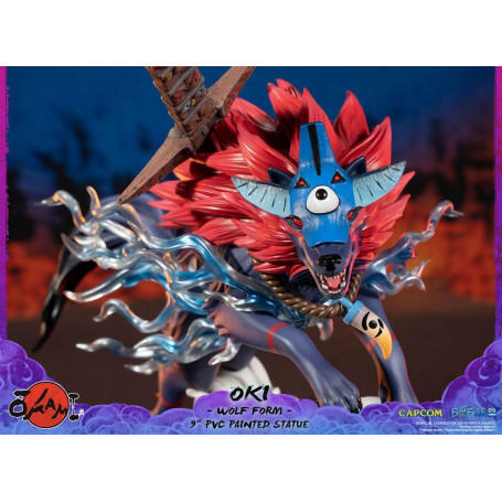 First 4 Figures Okami - OKI Wolf Form PVC statuette