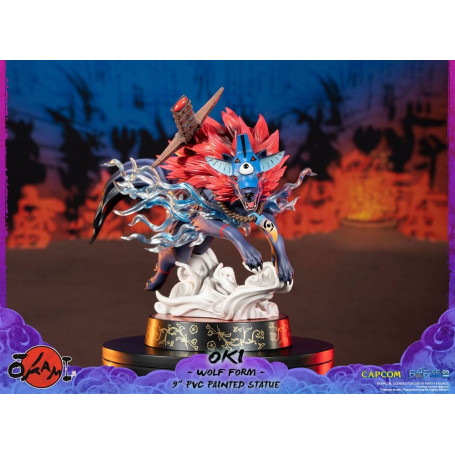 First 4 Figures Okami - OKI Wolf Form PVC statuette