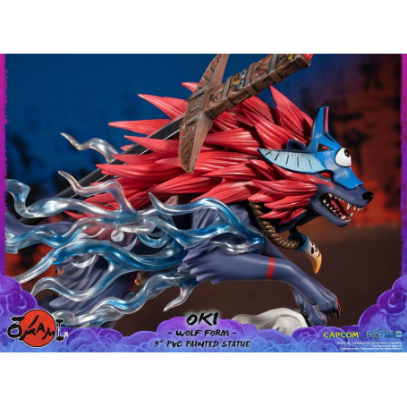 First 4 Figures Okami - OKI Wolf Form PVC statuette