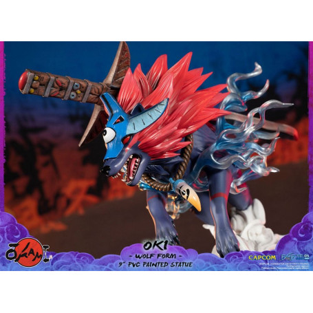 First 4 Figures Okami - OKI Wolf Form PVC statuette