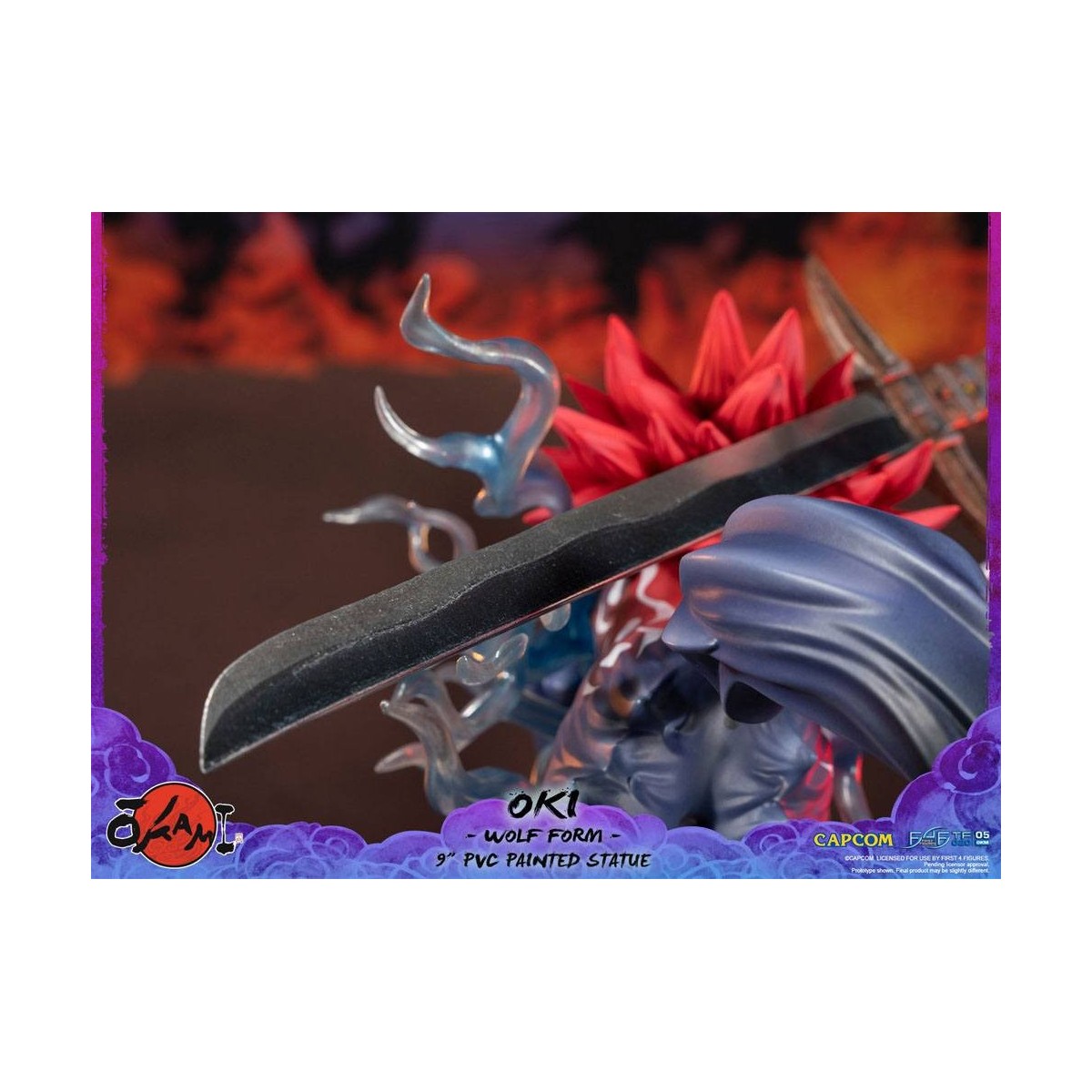 First 4 Figures Okami - OKI Wolf Form PVC statuette