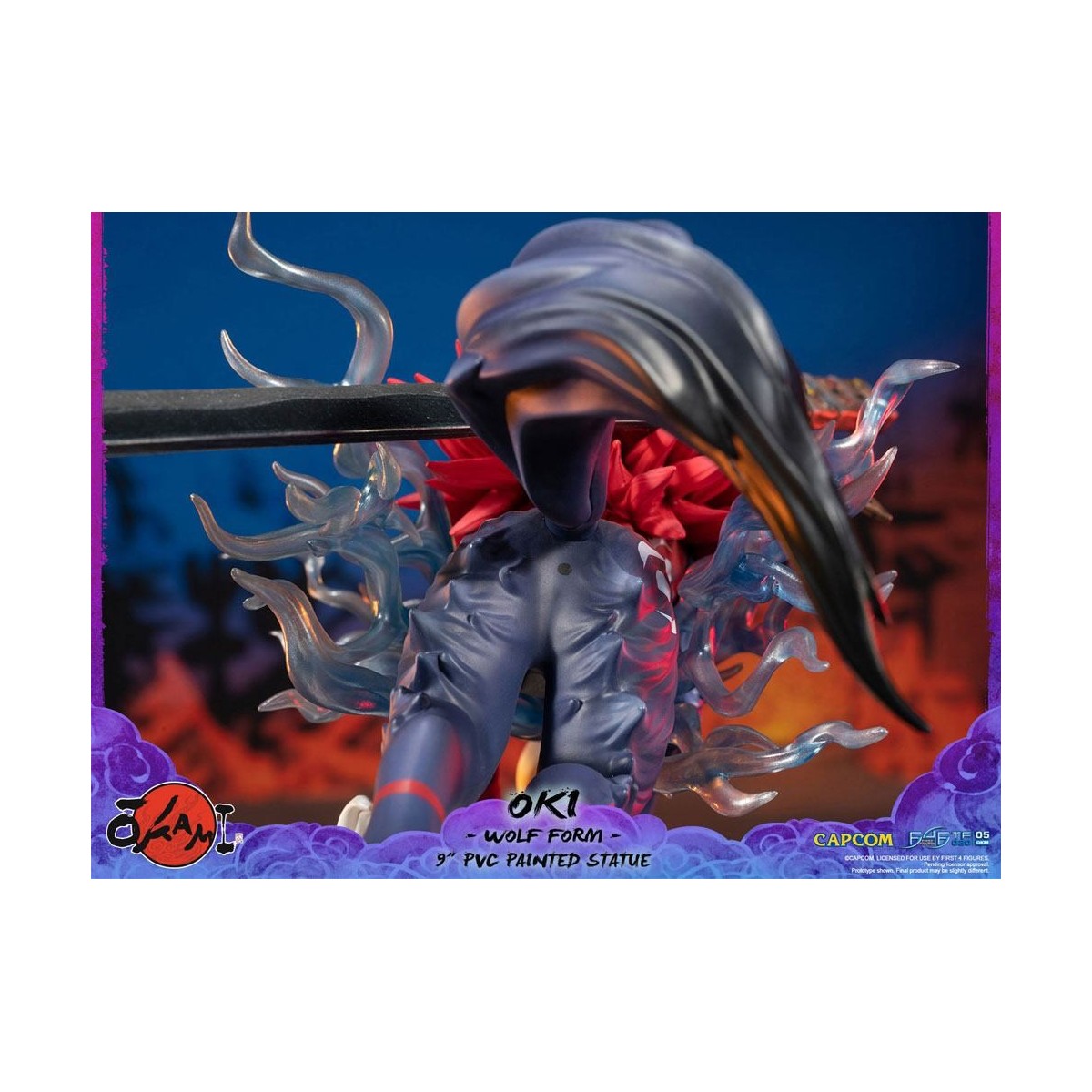 First 4 Figures Okami - OKI Wolf Form PVC statuette