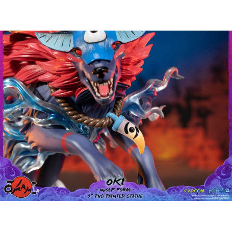 First 4 Figures Okami - OKI Wolf Form PVC statuette