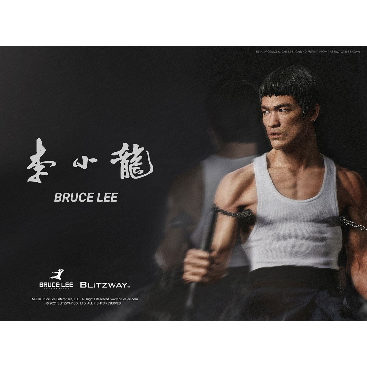 Blitzway - Bruce Lee statuette 1/4 80th Anniversary Tribute - 55 cm