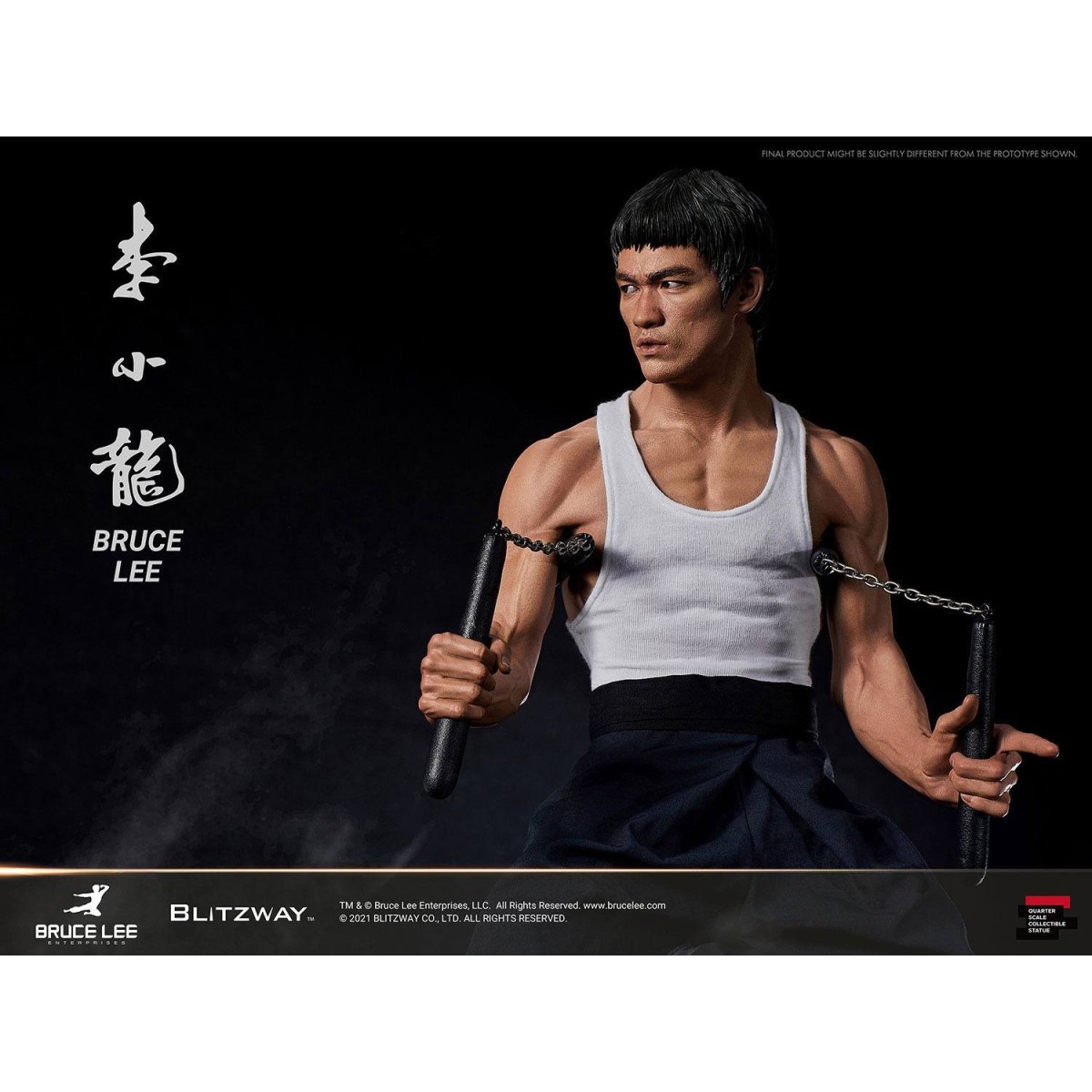 Blitzway - Bruce Lee statuette 1/4 80th Anniversary Tribute - 55 cm