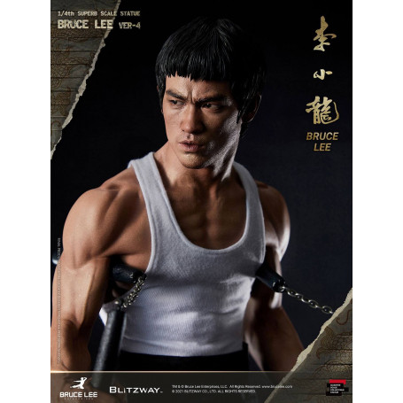 Blitzway - Bruce Lee statuette 1/4 80th Anniversary Tribute - 55 cm