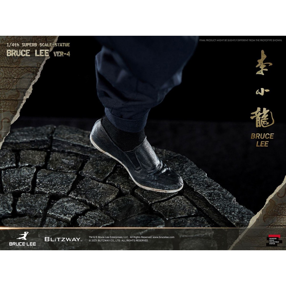 Blitzway - Bruce Lee statuette 1/4 80th Anniversary Tribute - 55 cm