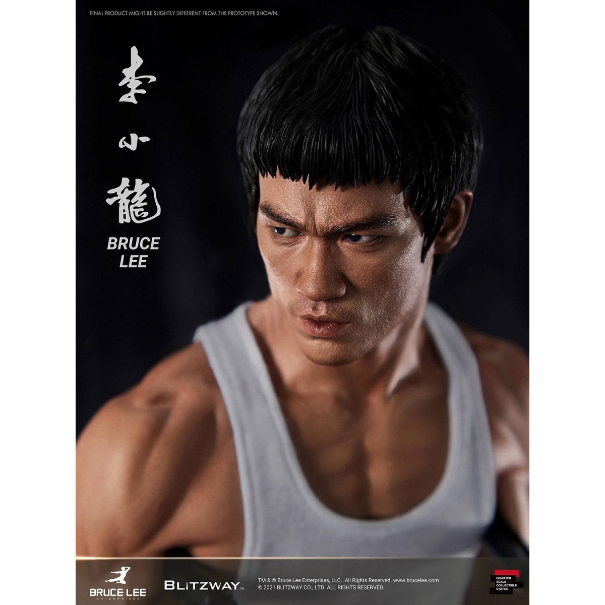 Blitzway - Bruce Lee statuette 1/4 80th Anniversary Tribute - 55 cm