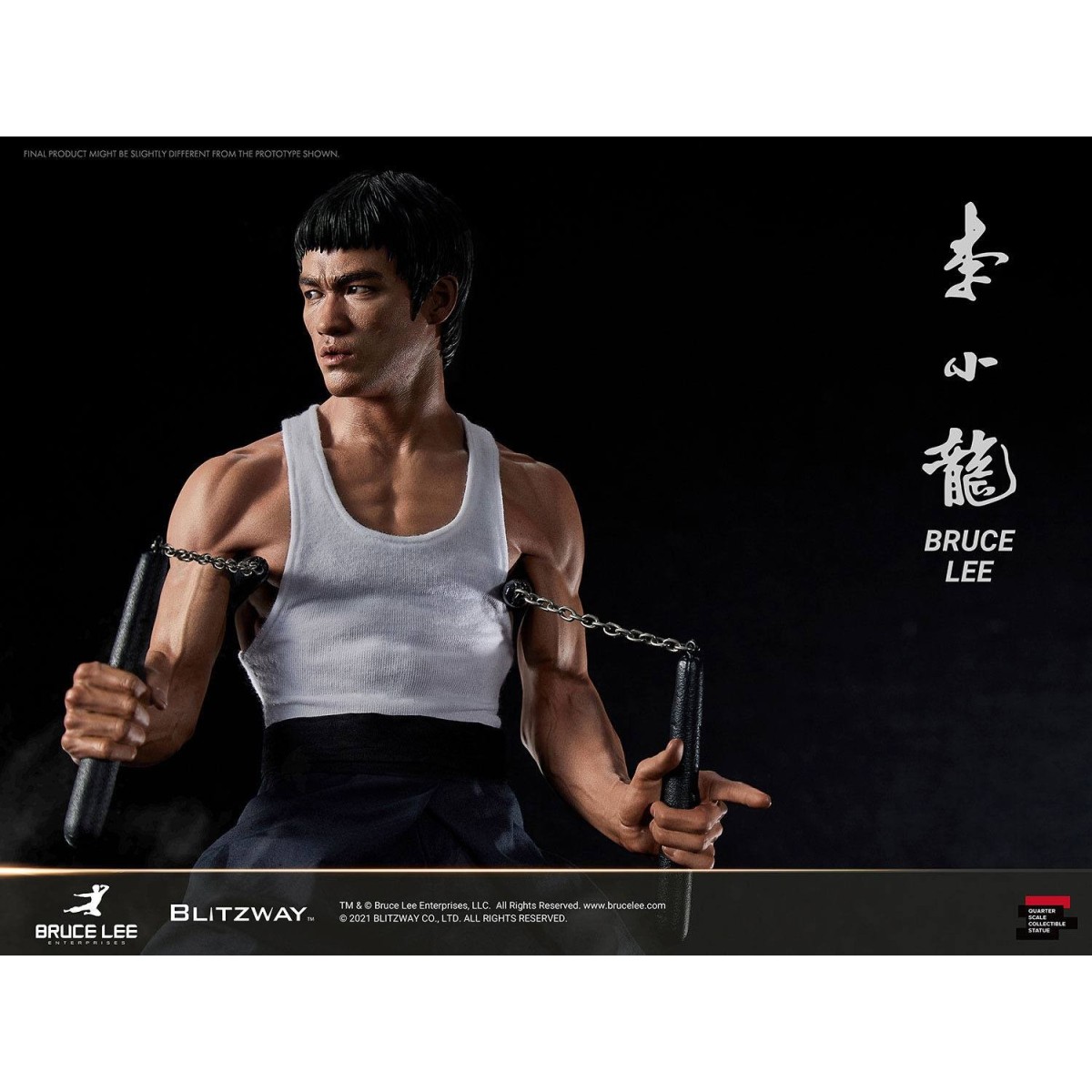 Blitzway - Bruce Lee statuette 1/4 80th Anniversary Tribute - 55 cm