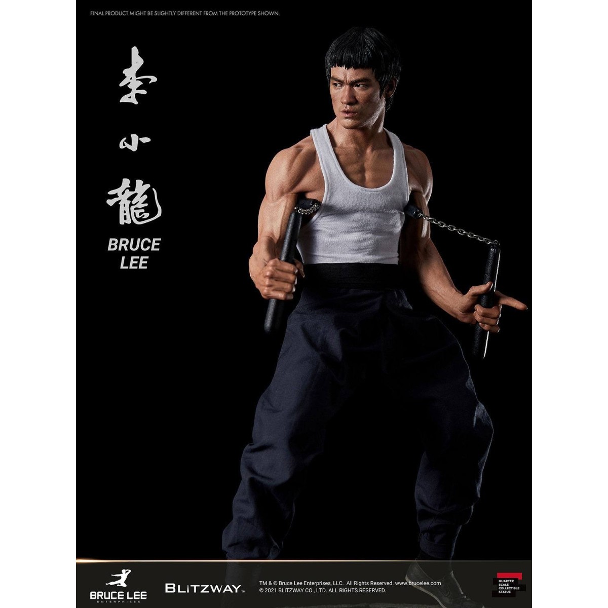 Blitzway - Bruce Lee statuette 1/4 80th Anniversary Tribute - 55 cm