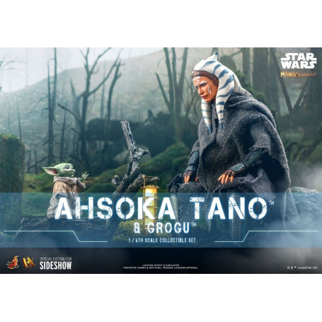 Hot Toys Star Wars - Ahsoka Tano & Grogu- The mandalorian 1/6