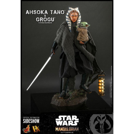 Hot Toys Star Wars - Ahsoka Tano & Grogu- The mandalorian 1/6