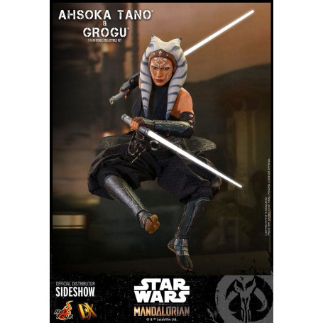 Hot Toys Star Wars - Ahsoka Tano & Grogu- The mandalorian 1/6