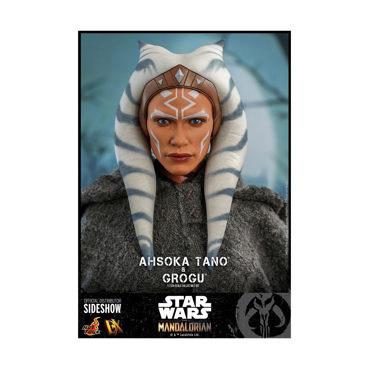 Hot Toys Star Wars - Ahsoka Tano & Grogu- The mandalorian 1/6