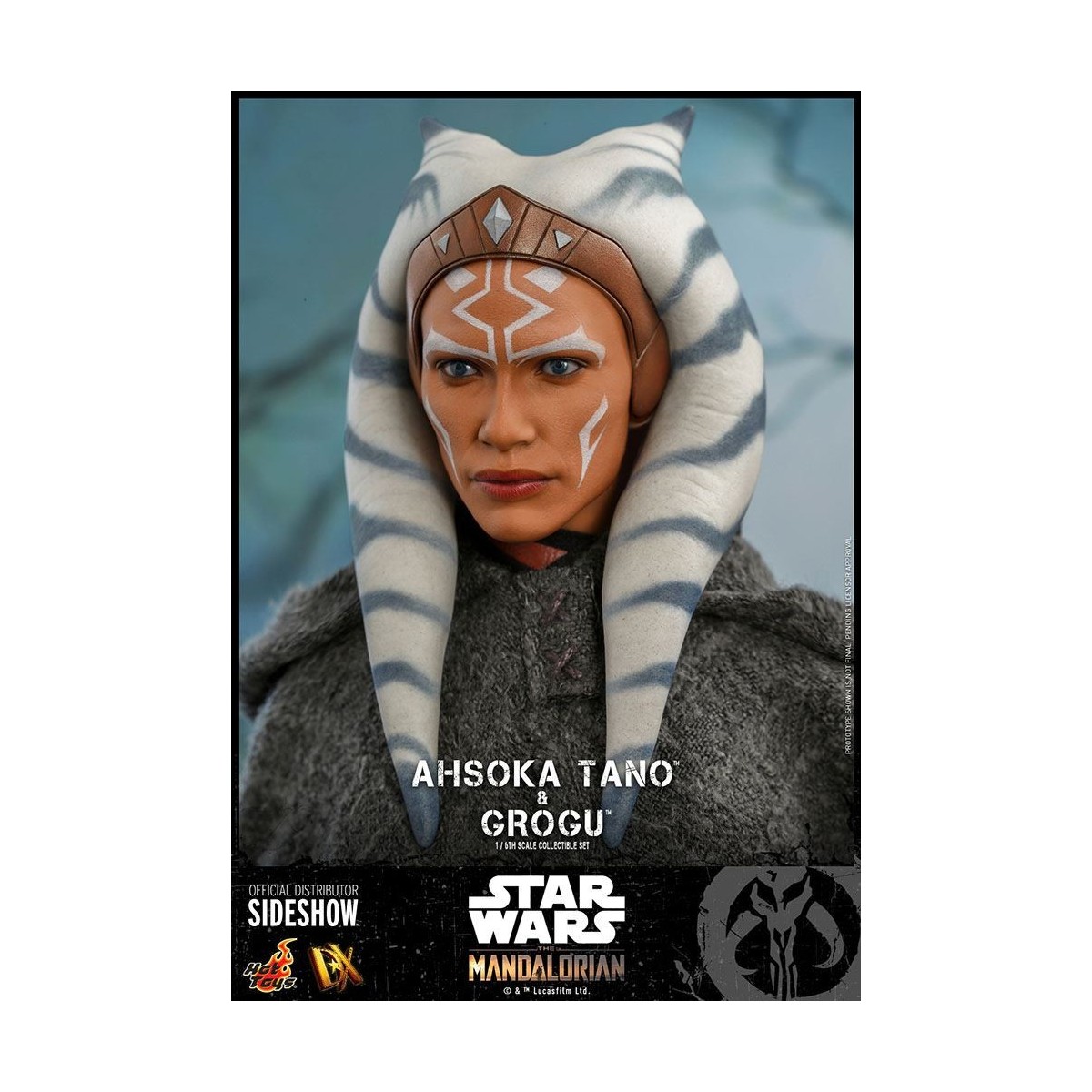 Hot Toys Star Wars - Ahsoka Tano & Grogu- The mandalorian 1/6