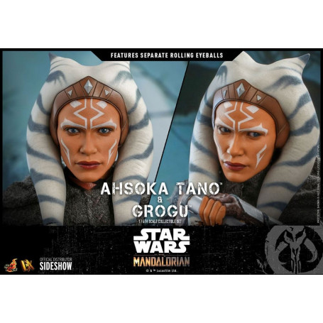 Hot Toys Star Wars - Ahsoka Tano & Grogu- The mandalorian 1/6