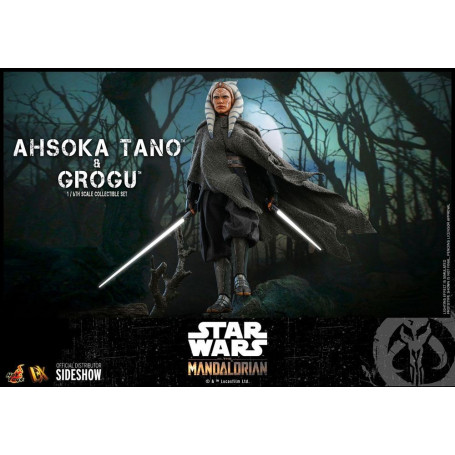 Hot Toys Star Wars - Ahsoka Tano & Grogu- The mandalorian 1/6