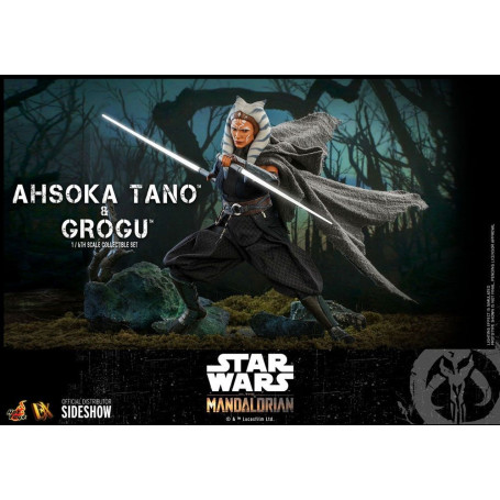 Hot Toys Star Wars - Ahsoka Tano & Grogu- The mandalorian 1/6